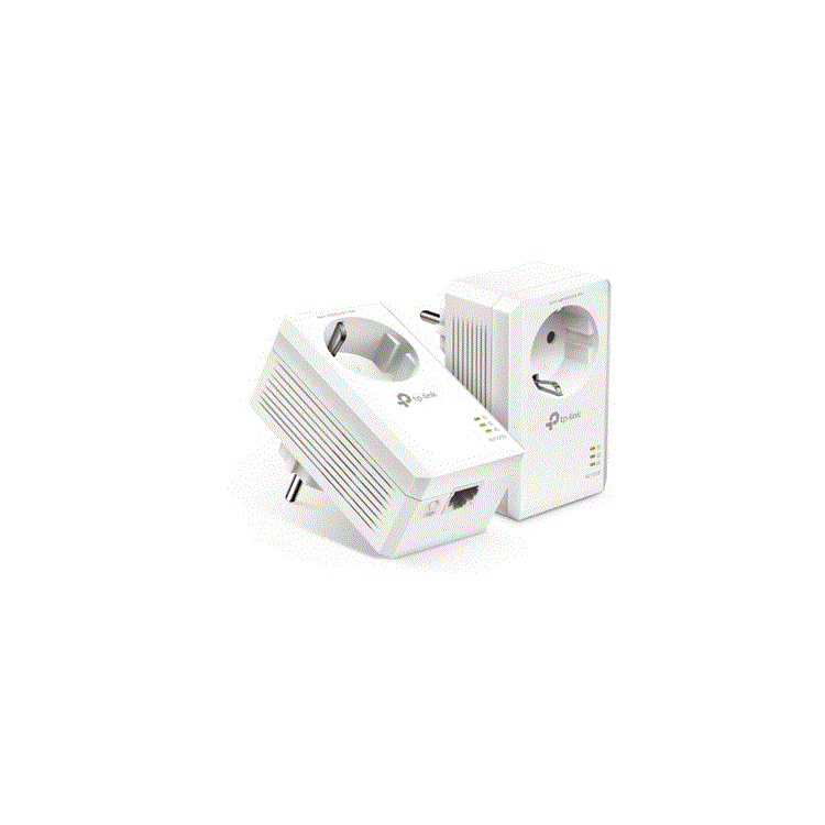 AV1000 Passthrough Powerline KIT, Broadcom, 1 Gigabit Port, 1000Mbps Powerline, AV1000 Passthrough Powerline KIT, Broadcom, 1 Gigabit Port, 1000Mbps Powerline,