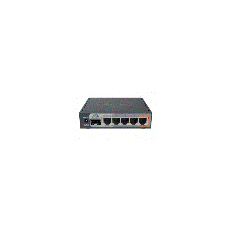 hEX S with Dual Core 880MHz MHz CPU, 256MB RAM, 5 Gigabit LAN ports, SFP, USB, P hEX S with Dual Core 880MHz MHz CPU, 256MB RAM, 5 Gigabit LAN ports, SFP, USB, P