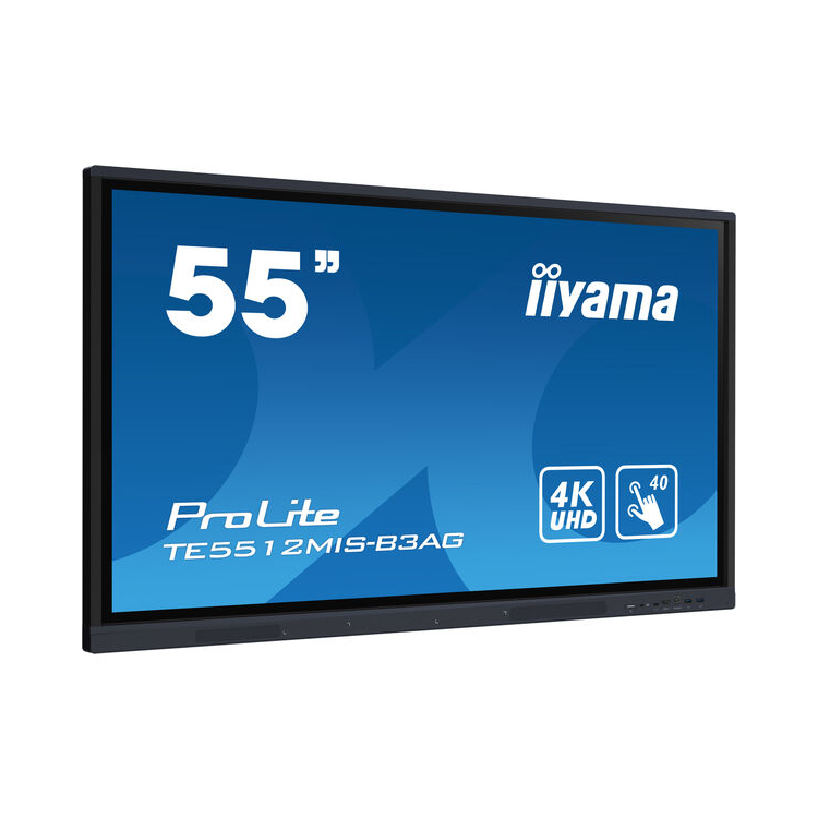 IIYAMA TE5512MIS-B3AG Moniteur LED 55 IIYAMA TE5512MIS-B3AG Moniteur LED 55
