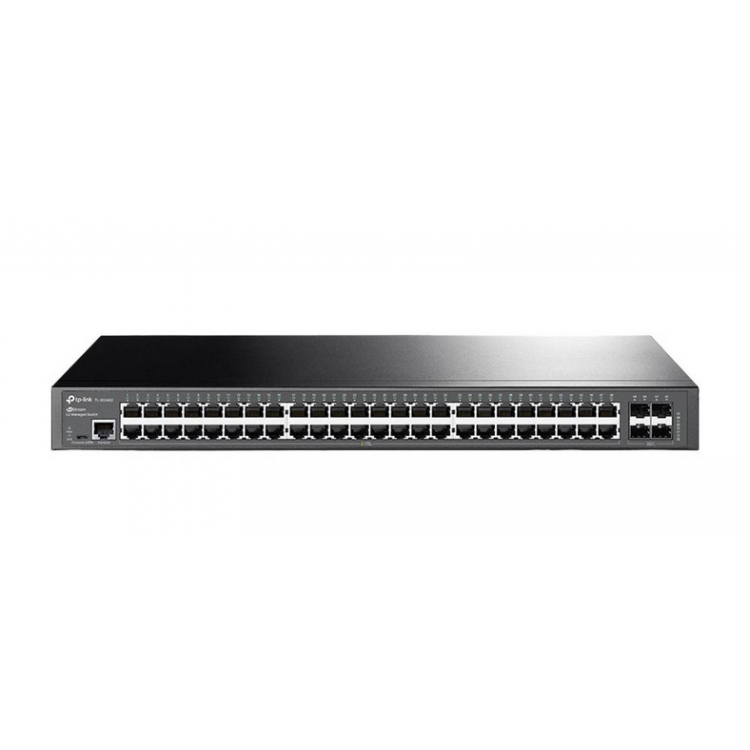 JetStream 48-Port Gigabit L2+ Managed Switch with 4 SFP Slots PORT 48 Gigabit JetStream 48-Port Gigabit L2+ Managed Switch with 4 SFP Slots PORT 48 Gigabit