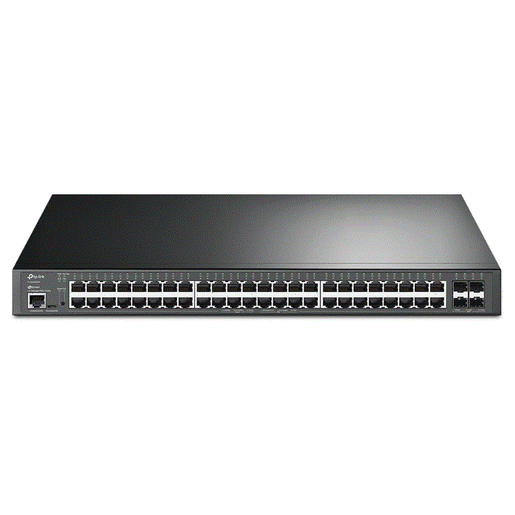 JetStream 48-Port Gigabit and 4-Port 10GE SFP+ L2+ Managed Switch with 48-Port JetStream 48-Port Gigabit and 4-Port 10GE SFP+ L2+ Managed Switch with 48-Port