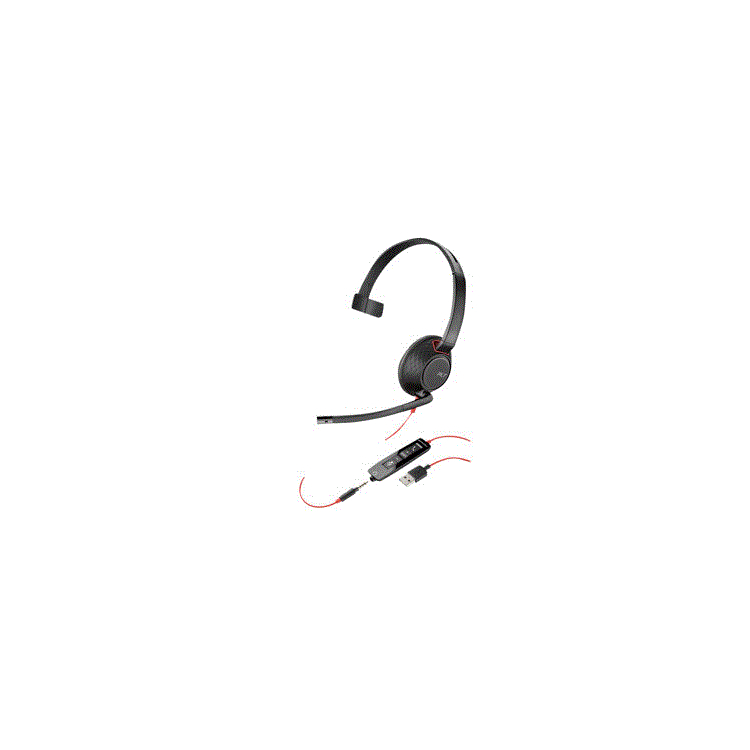 BLACKWIRE 5210, Monaural, USB-A BLACKWIRE 5210, Monaural, USB-A