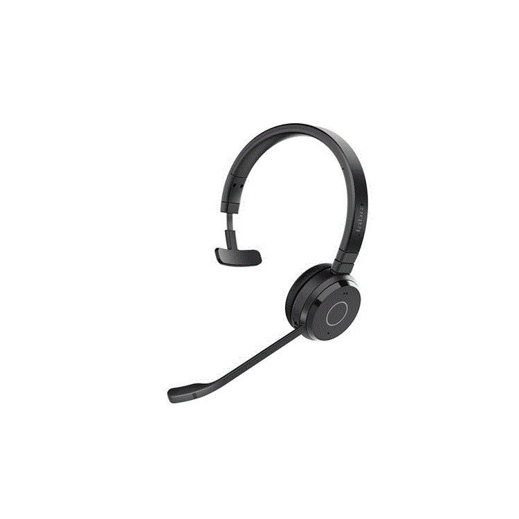 Jabra Evolve 65 TE, Link 390a UC version Mono + support de charge Jabra Evolve 65 TE, Link 390a UC version Mono + support de charge