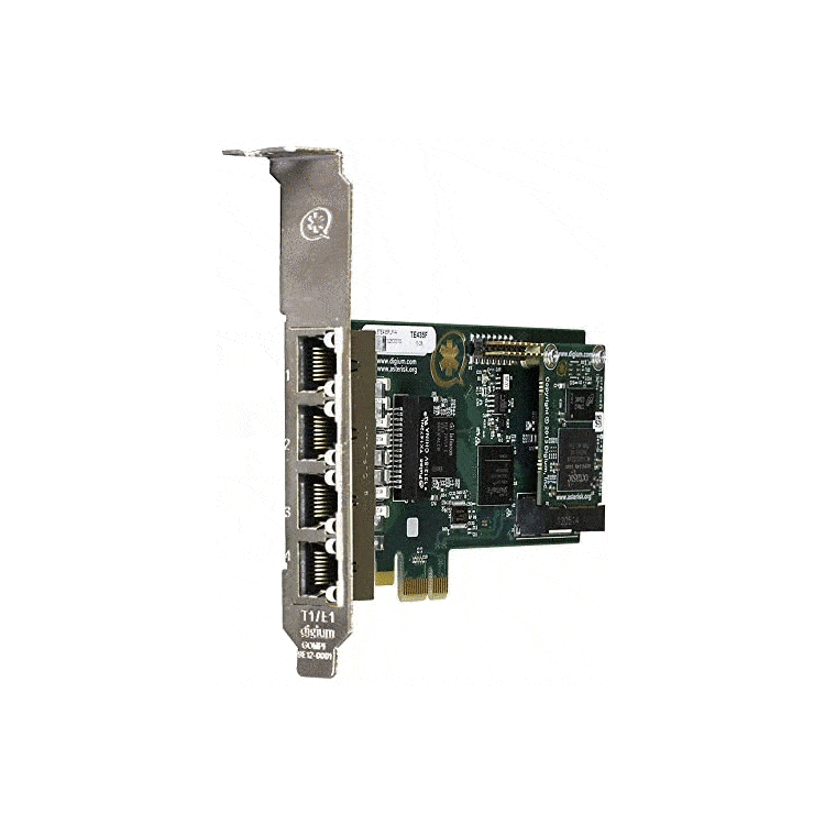 Four 4 span digital T1/E1/J1/PRI Four 4 span digital T1/E1/J1/PRI