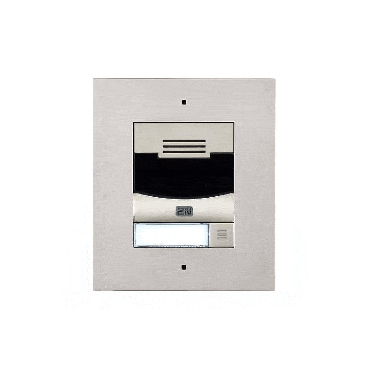 2N IP Solo sans camra - noir, montage encastr intgre le cadre dinstallatio 2N IP Solo sans camra - noir, montage encastr intgre le cadre dinstallatio