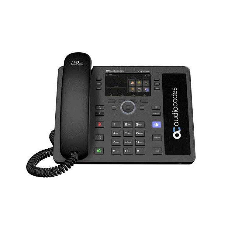 Teams C435HD-R IP-Phone PoE GbE black Teams C435HD-R IP-Phone PoE GbE black