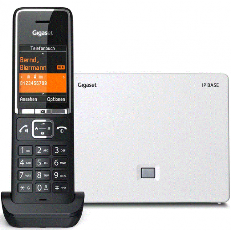 Gigaset Comfort 550A IP Noir pack Base + Combin DECT Gigaset Comfort 550A IP Noir pack Base + Combin DECT