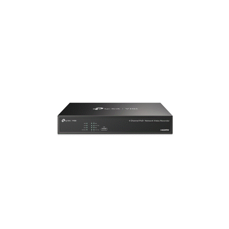 4 Channel PoE Network Video Recorder, SPECH.265+/H.265/H.264+/H.264, Up to 8MP 4 Channel PoE Network Video Recorder, SPECH.265+/H.265/H.264+/H.264, Up to 8MP