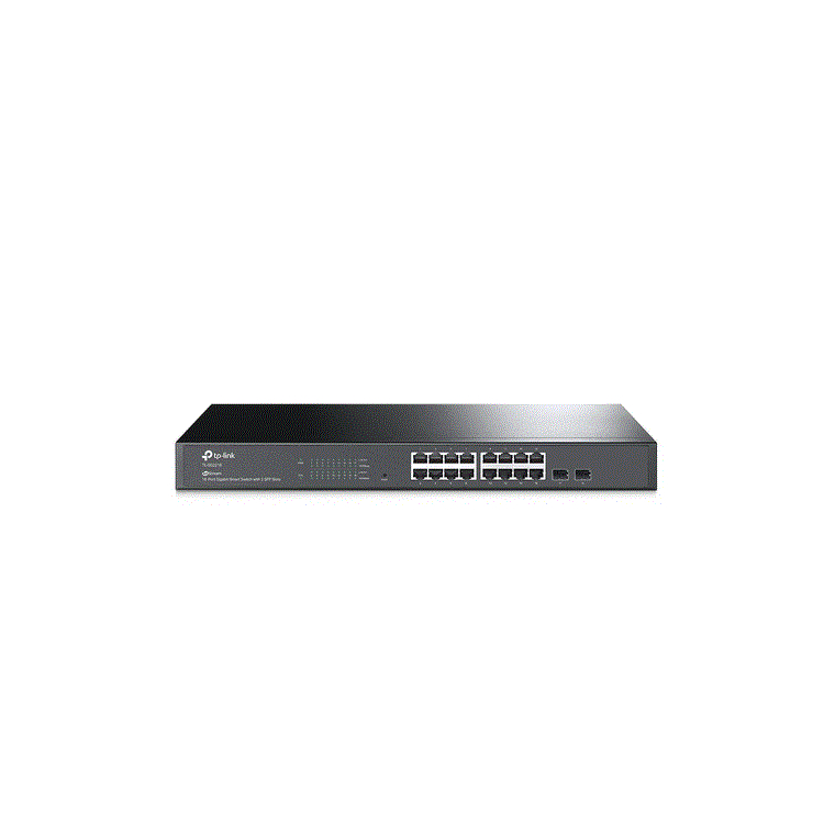JetStream 16-Port Gigabit Smart Switch with 2 Gigabit SFP Slots JetStream 16-Port Gigabit Smart Switch with 2 Gigabit SFP Slots
