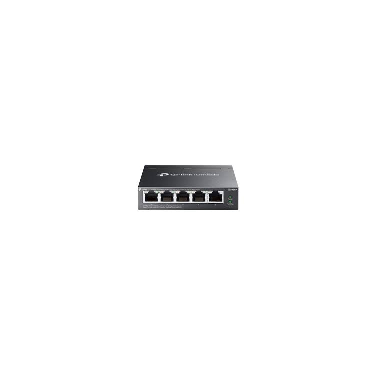 Omada 5-Port Gigabit Easy Managed Switch with 4-Port PoE+ Omada 5-Port Gigabit Easy Managed Switch with 4-Port PoE+
