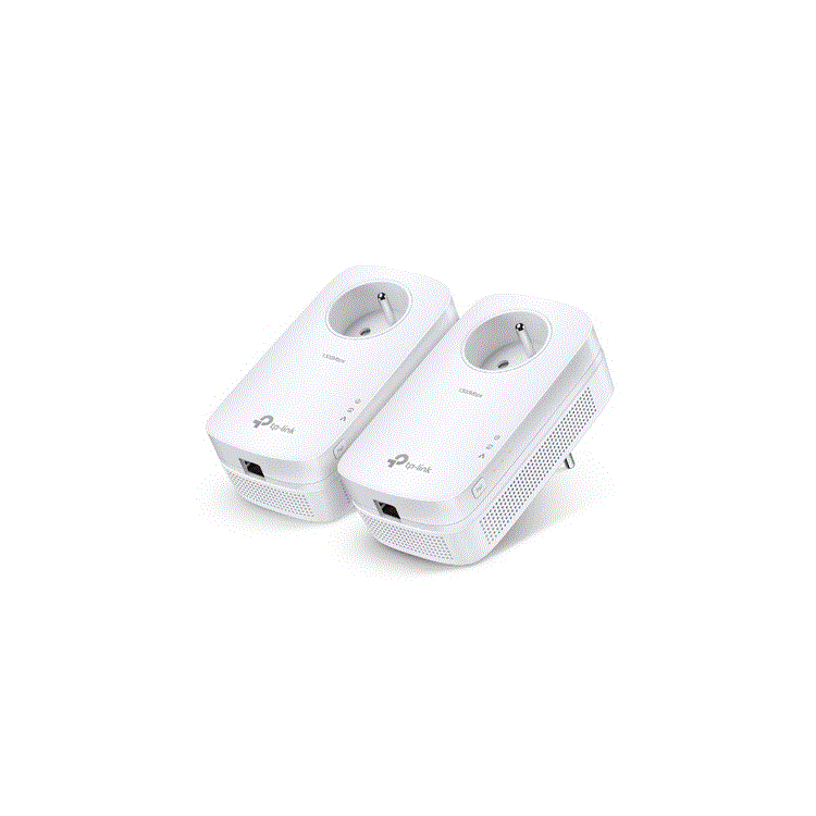 AV1300Passthrough Powerline Kit, Qualcomm, 1 GigabitPort,1300Mbps Powerline , AV1300Passthrough Powerline Kit, Qualcomm, 1 GigabitPort,1300Mbps Powerline ,
