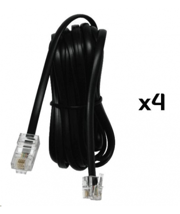 4 câbles RJ45 vers RJ11 à utiliser 4 câbles RJ45 vers RJ11 à utiliser