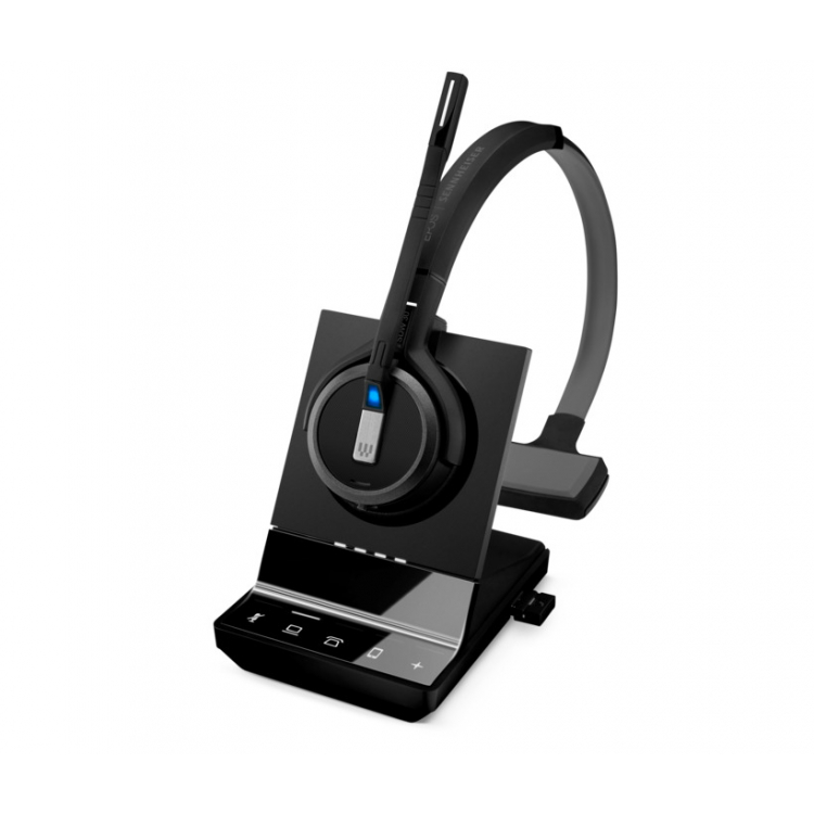 SDW 5036 micro casque sans fil monaural DECT + Dongle Bluetooth : Tel fixe, PC e