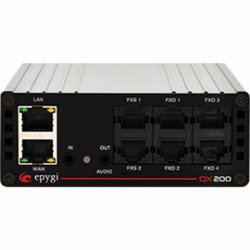 QX200  IPBX, 4FXO, 2FXS, 24 IP phon