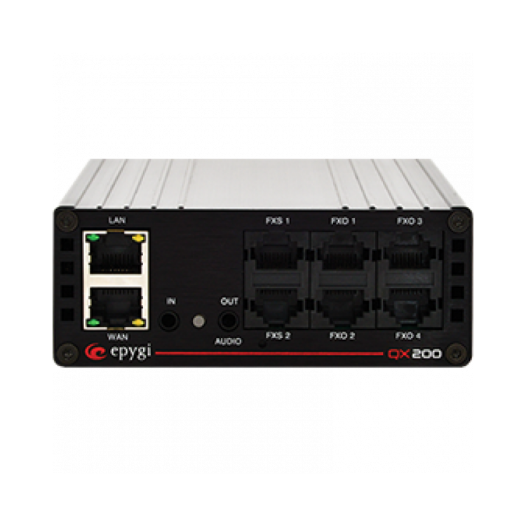 QX200 IPBX, 4FXO, 2FXS, 24 IP phon QX200 IPBX, 4FXO, 2FXS, 24 IP phon