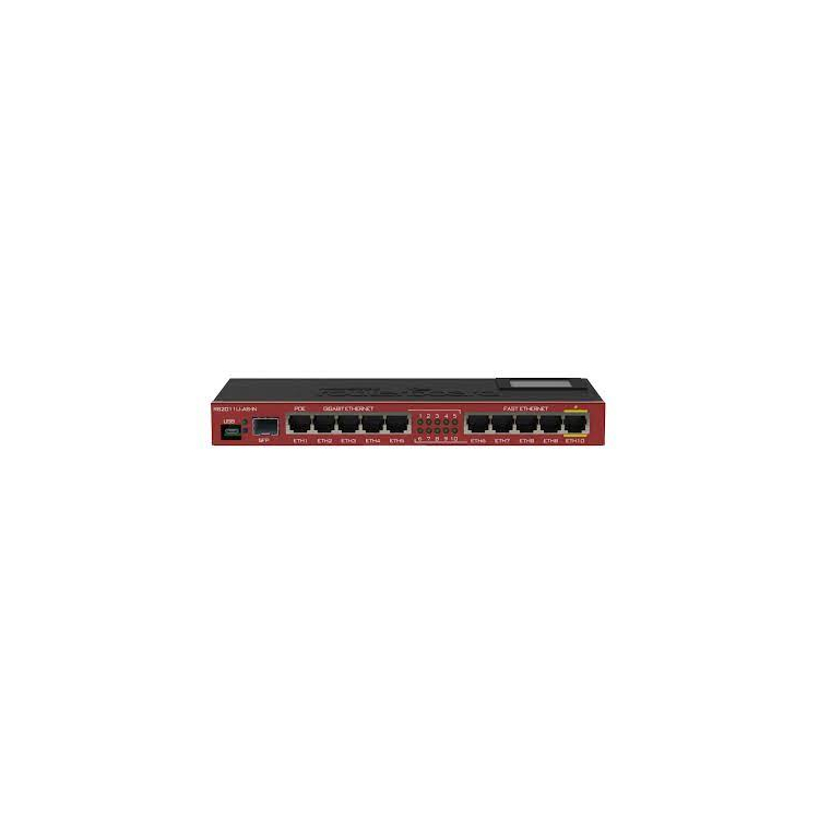 MikroTik RouterBOARD RB2011UiAS-IN, 5x Gigabit, 5x 10/100, USB MikroTik RouterBOARD RB2011UiAS-IN, 5x Gigabit, 5x 10/100, USB