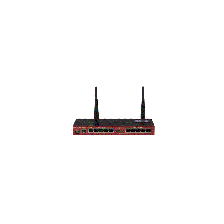 MikroTik RouterBOARD RB2011UiAS-2HnD-IN, 5x Gigabit, 5x 10/100, 1x SFP, USB, WiF MikroTik RouterBOARD RB2011UiAS-2HnD-IN, 5x Gigabit, 5x 10/100, 1x SFP, USB, WiF