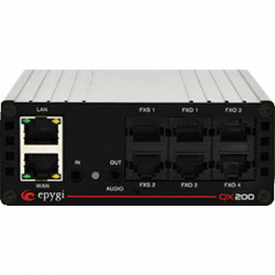 QX200  IPBX, 4FXO, 2FXS, 24 IP phon