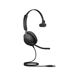 Jabra Evolve2 40 USB-A, MS Mono noir