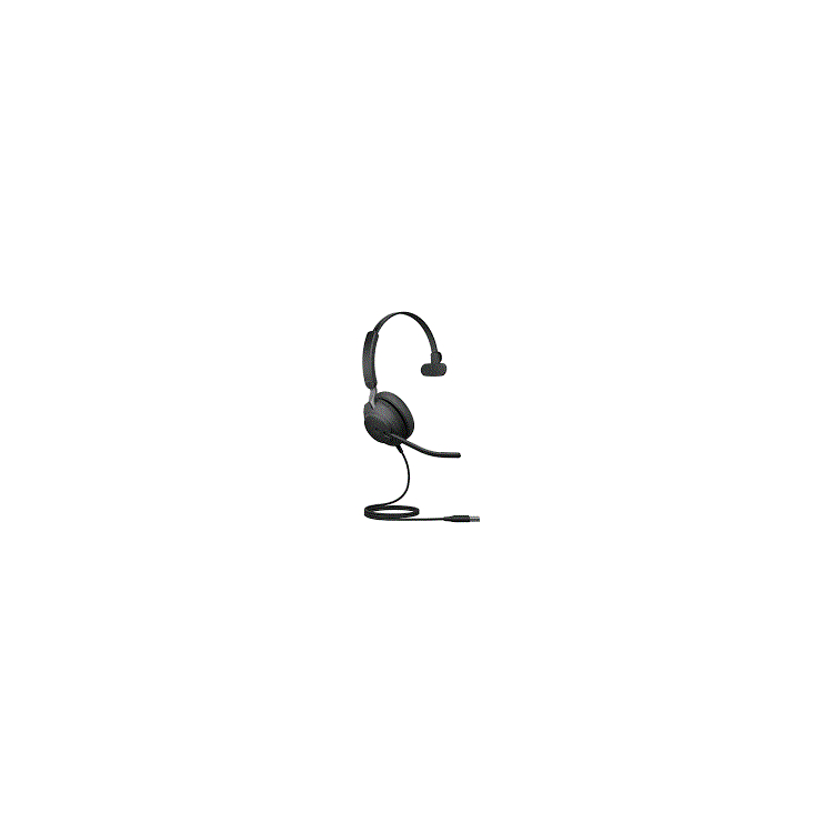 Jabra Evolve2 40 USB-A, MS Mono noir Jabra Evolve2 40 USB-A, MS Mono noir