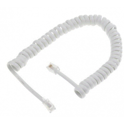 Handset wire for D7xx White