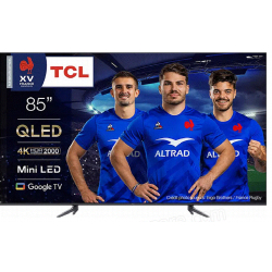 TV LCD  rtroclairage LED Mini-LED et avec QLED, TV Ultra HD 4K  3840 x 2
