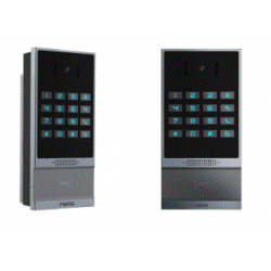 Interphone IP video+audio,  clavier numrique, lecteur RFID 125KHz / 13.56MHz