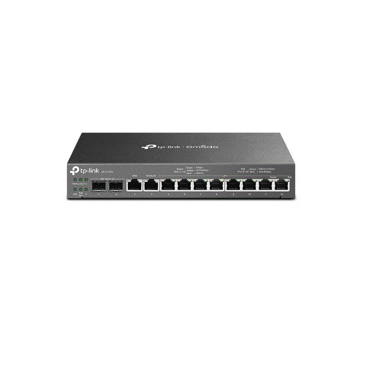 Omada Gigabit VPN Router with PoE+ Ports and Controller Ability PORT 2 Gigabit