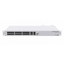 MikroTik Cloud Router Switch CRS326-24S+2Q+RM, 24x 10G SFP+, 2x 40G QSFP+, Rackm