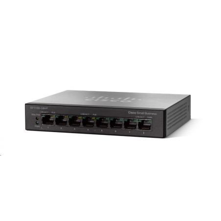 SF110D-08HP 8-Port 10/100 PoE Deskt